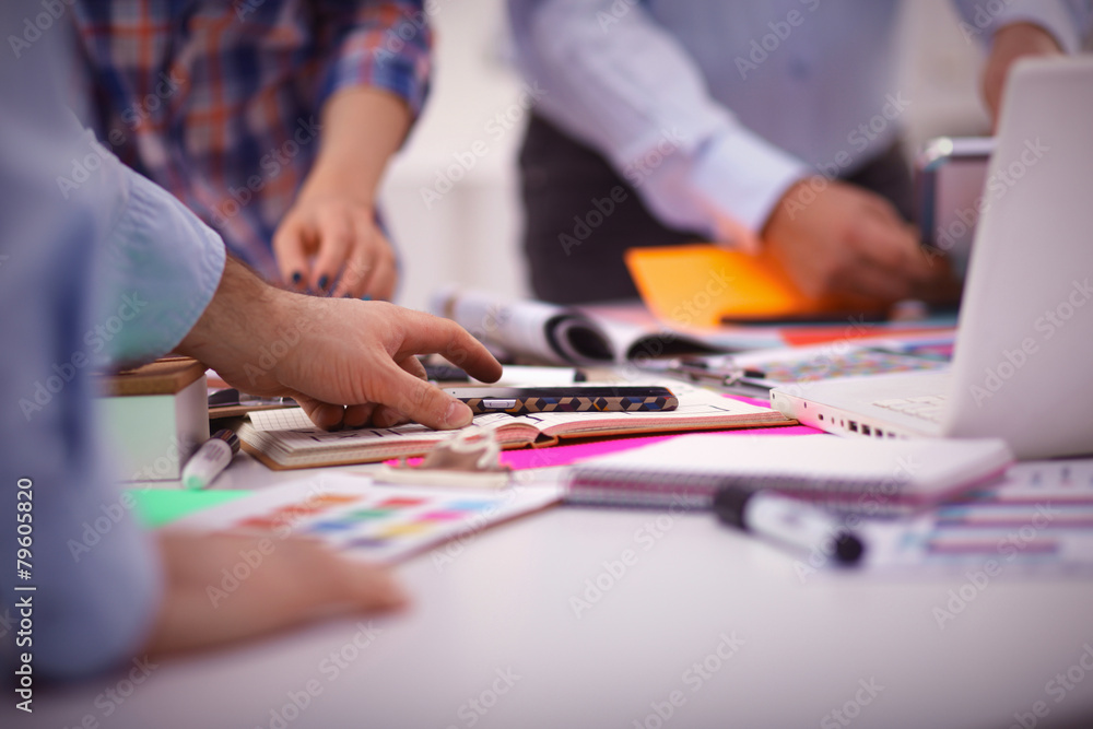 Teamwork Business Meeting Concept Teamwork Business Meeting Concept