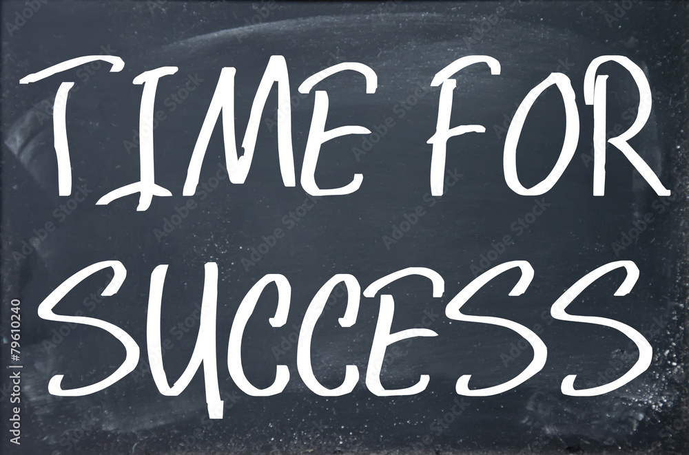 Obraz premium time for success 