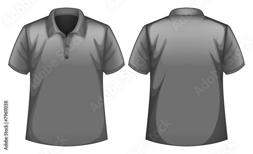Gray shirt