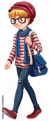 Male hipster