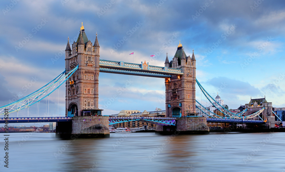 Obraz premium London, Tower Bridge, UK