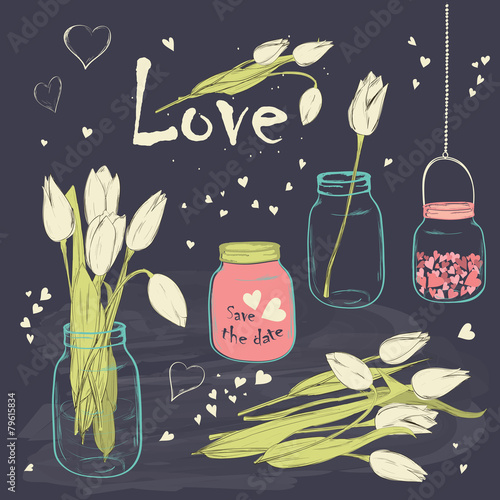 Fototapeta Naklejka Na Ścianę i Meble -  Wedding collection