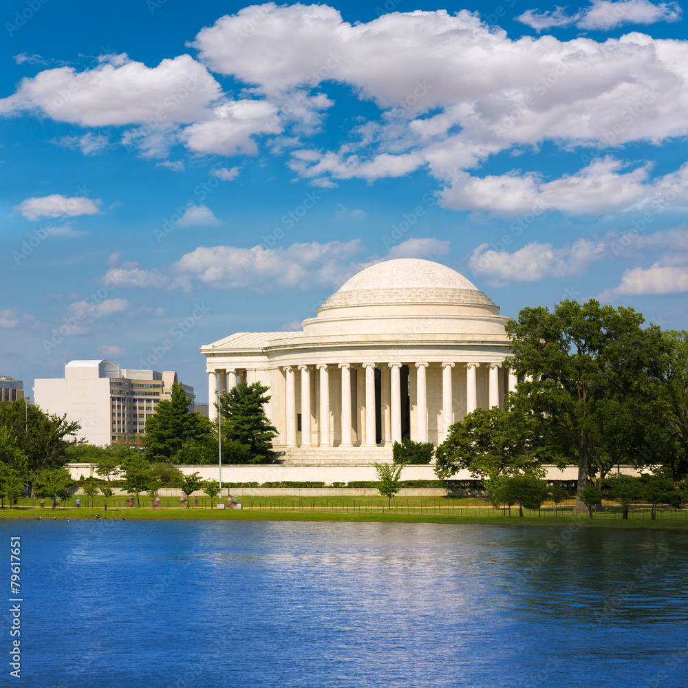 Thomas Jefferson memorial in Washington DC
