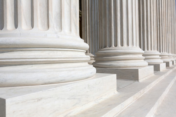 Supreme Court of United states columns row