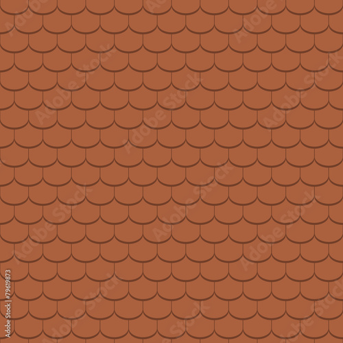 Beaver tail tile - seamless tileable