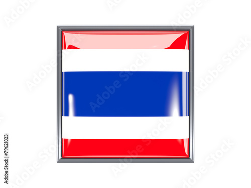 Square icon with flag of thailand Free Download Square icon with flag of thailand - GFXLoad