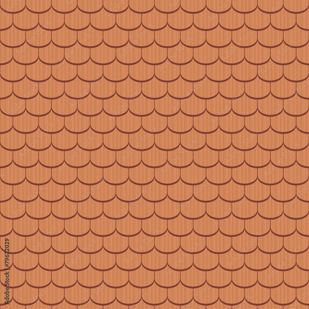 Beaver tail tile, ancient - seamless tileable Beaver tail tile, ancient - seamless tileable