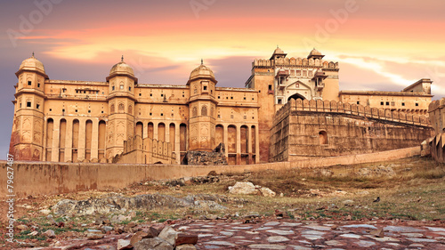View of Amber fort, Jaipur, India