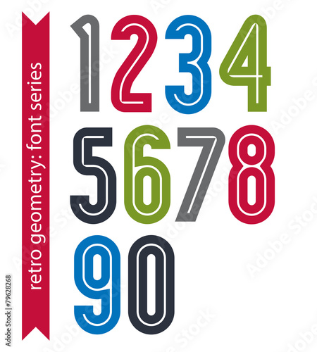 Multicolored poster classic...