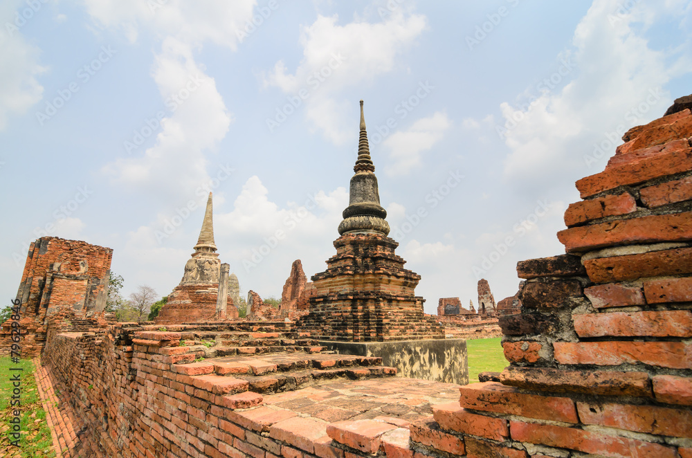 Fototapeta premium ayutthaya historical park, Thailand