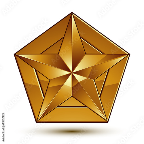 Heraldic 3d glossy icon can...