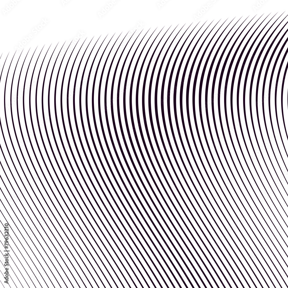 Moire pattern, op art background. Hypnotic backdrop with geometr Moire pattern, op art background. Hypnotic backdrop with geometr