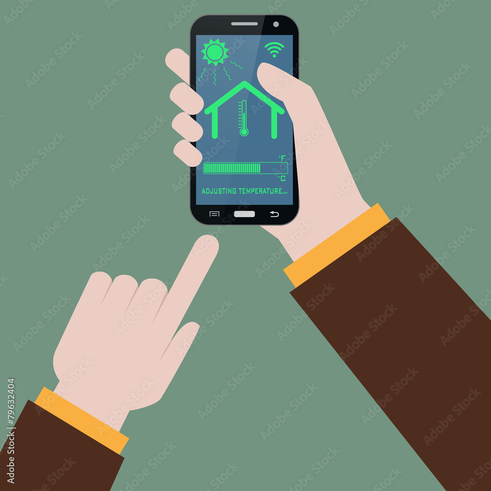 adjusting house temperature wirelessly adjusting house temperature wirelessly