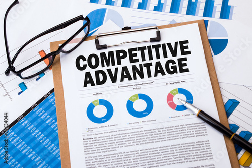 фотографія competitive advantage analysis