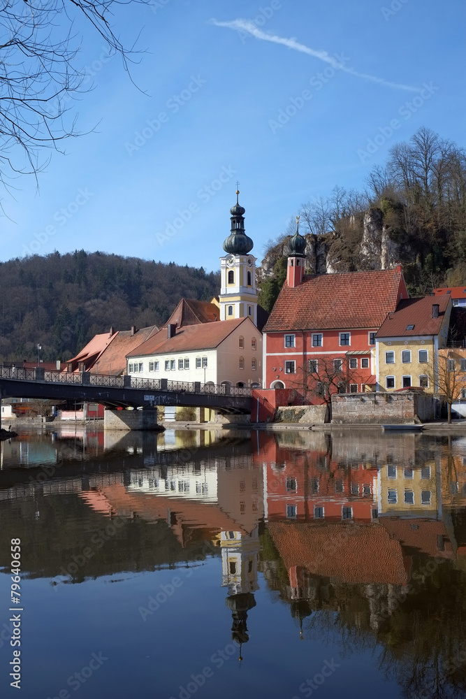 Naklejka premium Kallmünz