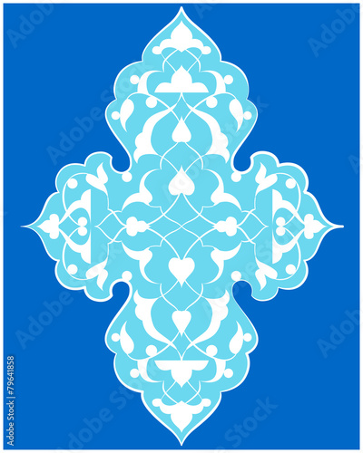 artistic ottoman pattern series seventy four
