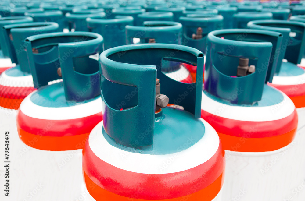 Many of the Gas tanks, Propane-butane