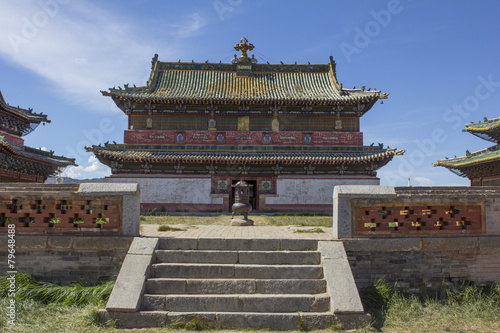 Temple at Erdene Zuu Monastery photo