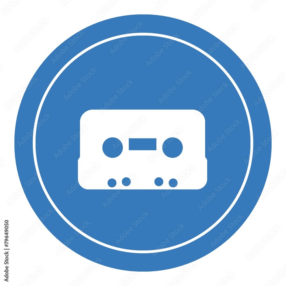 Cassette audio dans un panneau Cassette audio dans un panneau
