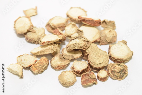 Dried ginger.