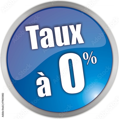 bouton taux à 0%
