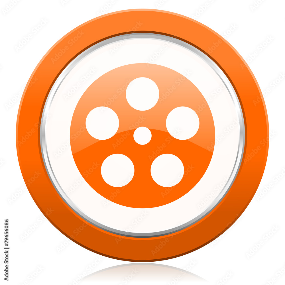 film orange icon