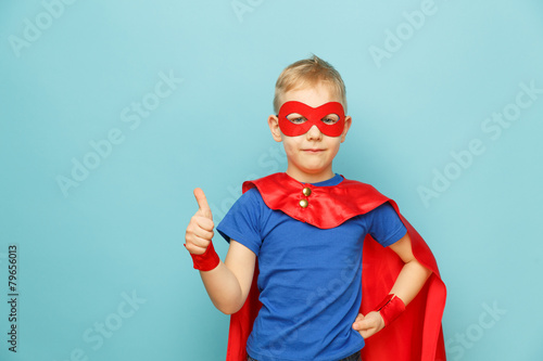 little power super hero child