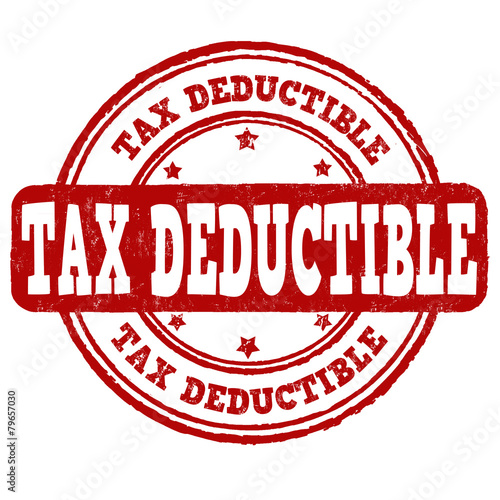 Tax deductible stamp