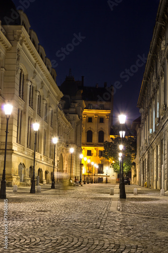 Bucharest historical center by night © marugod83