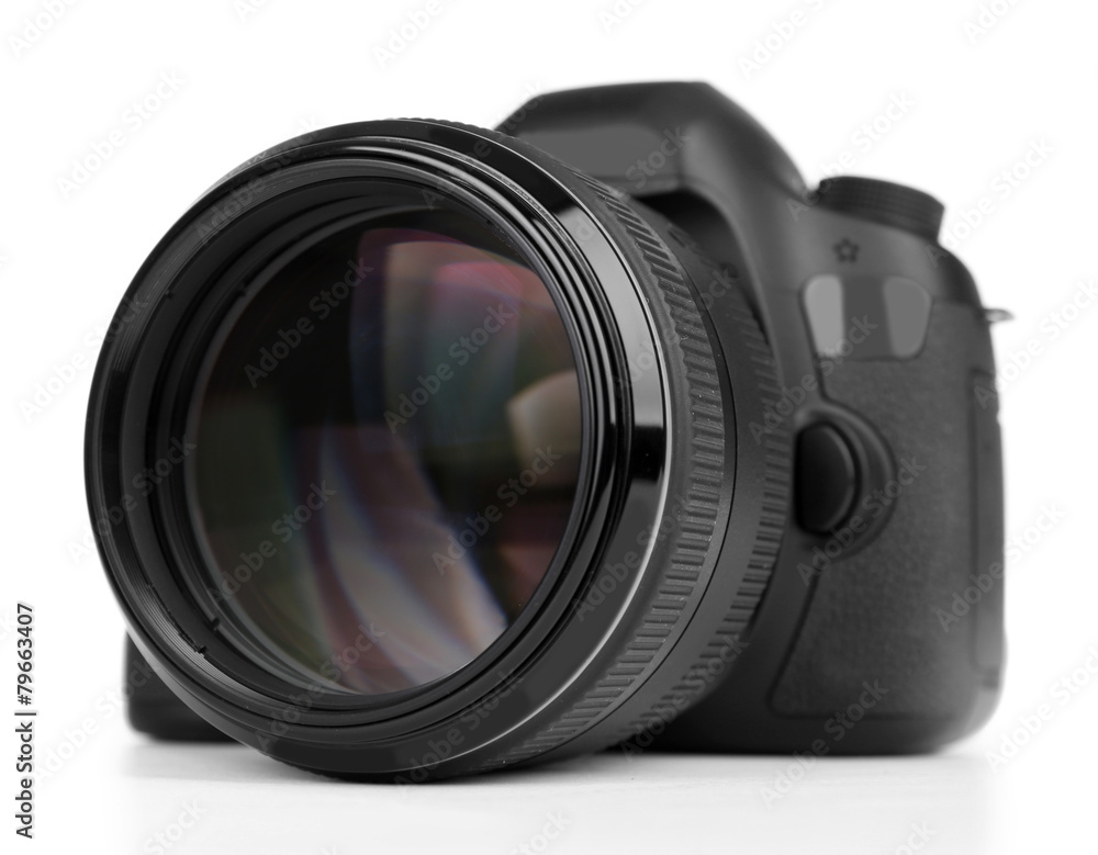 digital photo camera isolated on white digital photo camera isolated on white