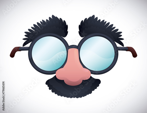 April fools day design, vector illustration.