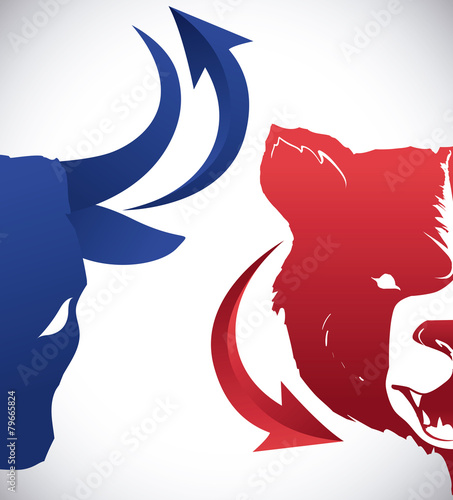 Wall street design, vector illustration.