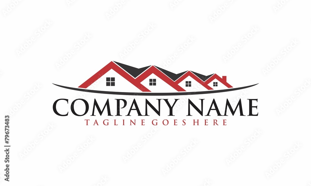 Real Estate Vector Logo Design Real Estate Vector Logo Design