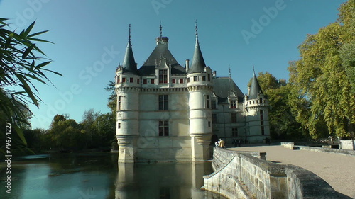 Azay-le-Rideau castle, Loire Valley, France