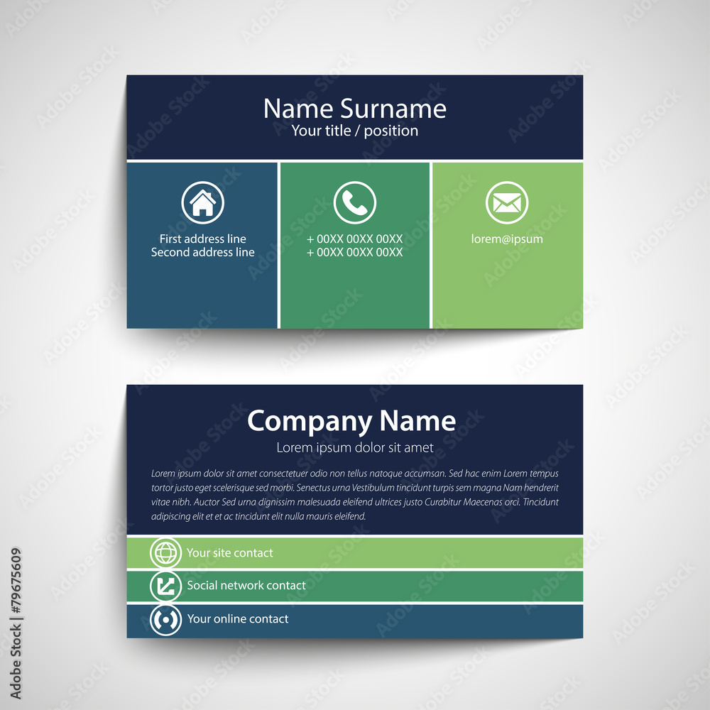 Business card Business card