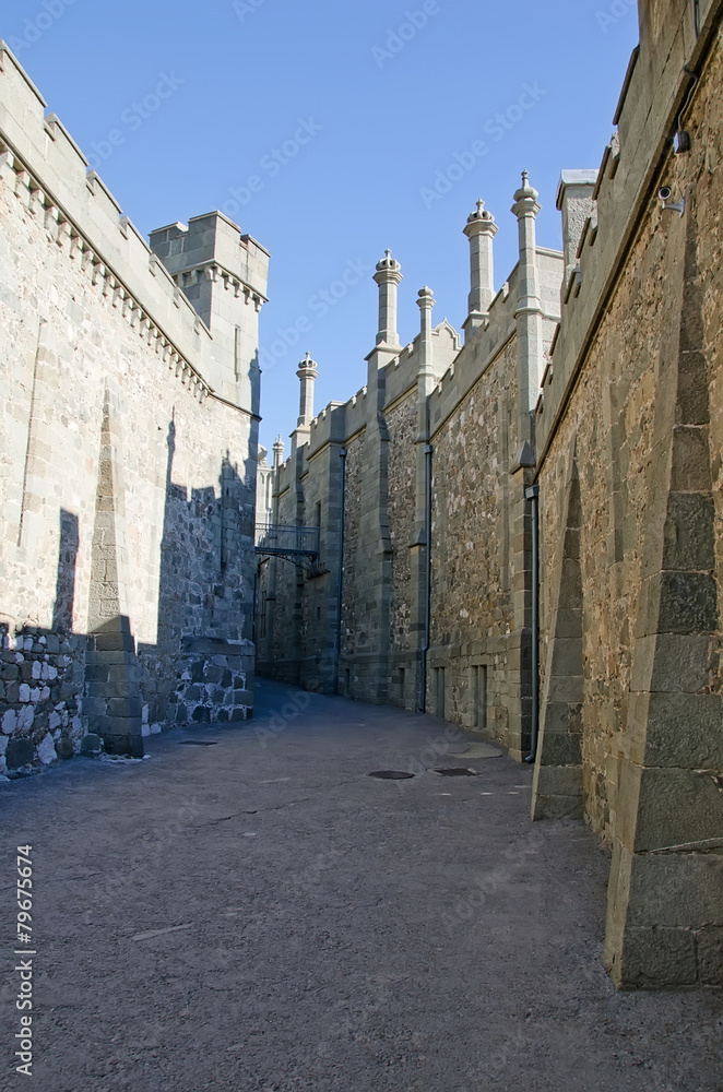 Old street in the Vorontsov Palace