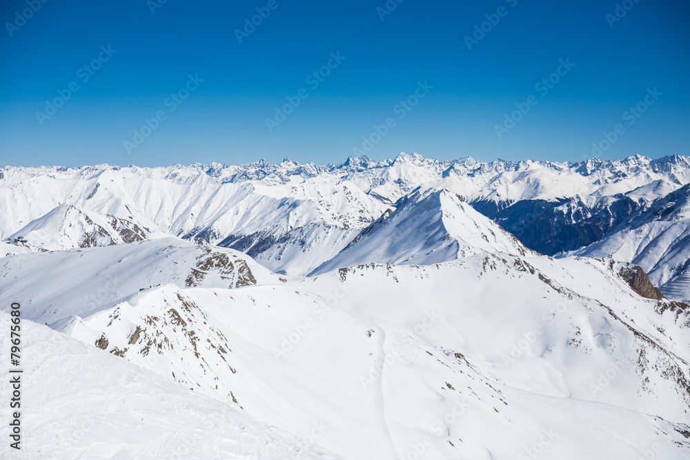 Austrian Alps in Ischgl