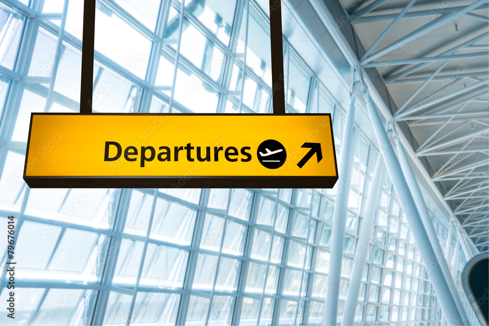 Flight information, arrival and departure board at the airport Flight information, arrival and departure board at the airport