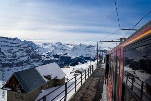 Swiss mountain, Jungfrau, Switzerland, ski resort