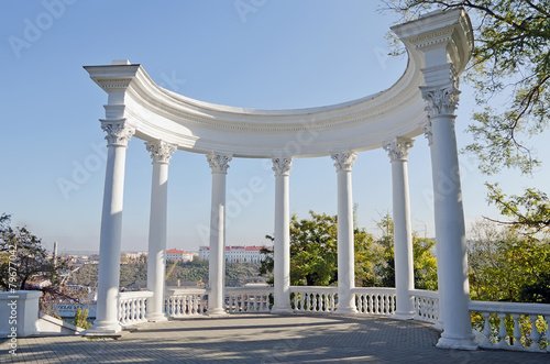 Картината върху платно Rotunda in Sevastopol
