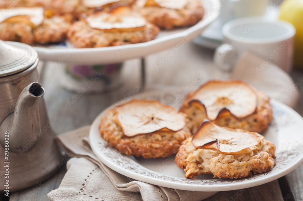Apple Oat Cookies Apple Oat Cookies