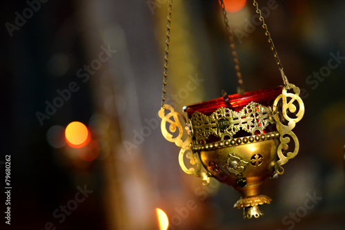 фотографія Orthodox censer macro