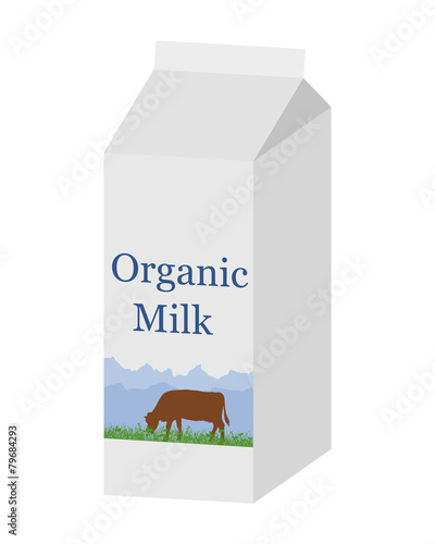 Bio Milchtüte