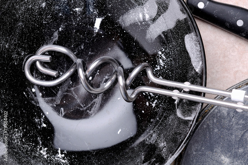 abstract background cookware