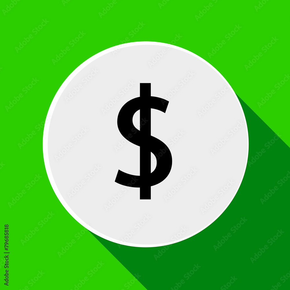 Money icon - dollar sign. Vector illustration. Eps10 Money icon - dollar sign. Vector illustration. Eps10