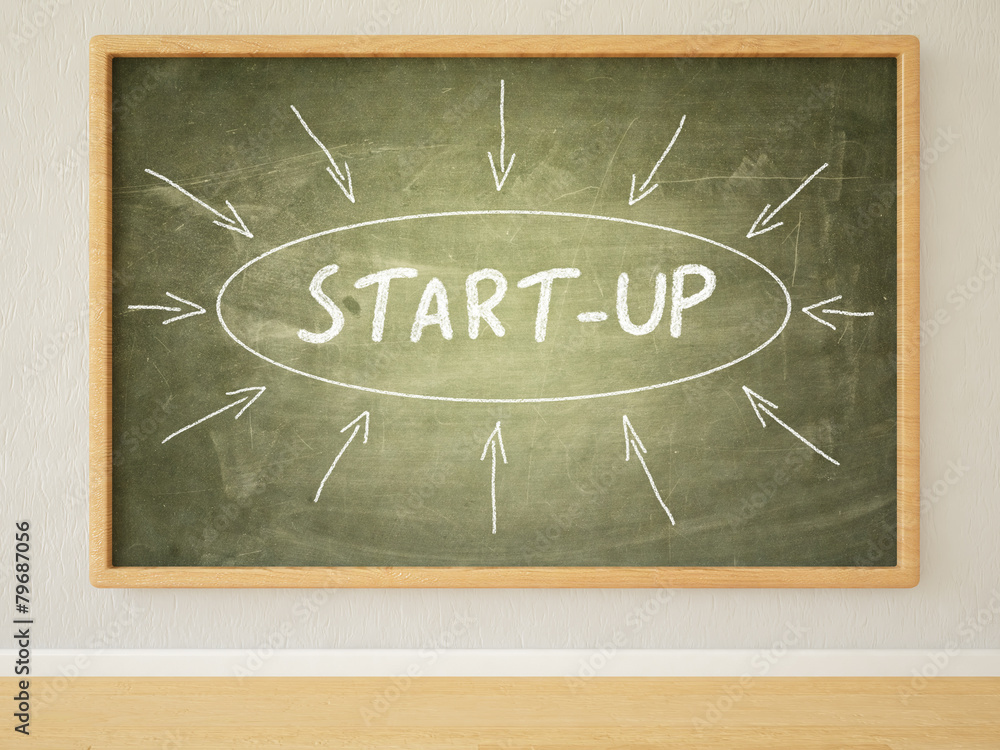 Fototapeta premium Start-up