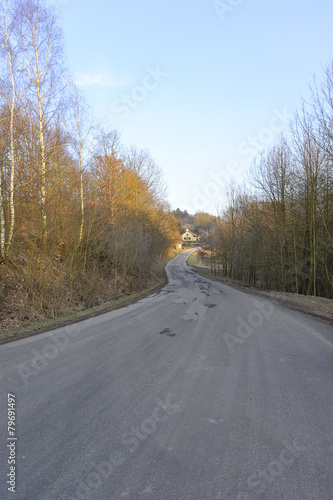 Road to village