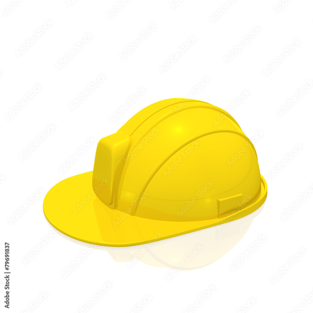 Construction Helmet, isolated on white background Construction Helmet, isolated on white background