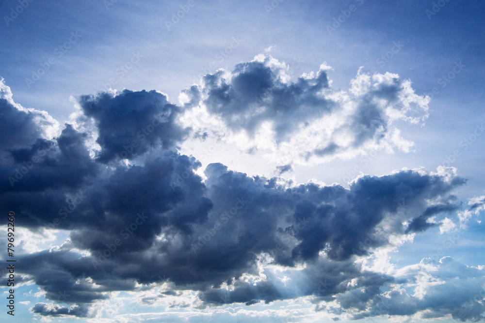 Obraz premium Sky with clouds