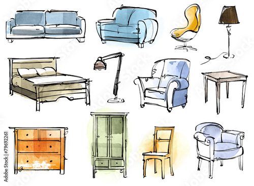 Furniture Doodle
